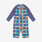 UV Protective Surf Suit Multi Check